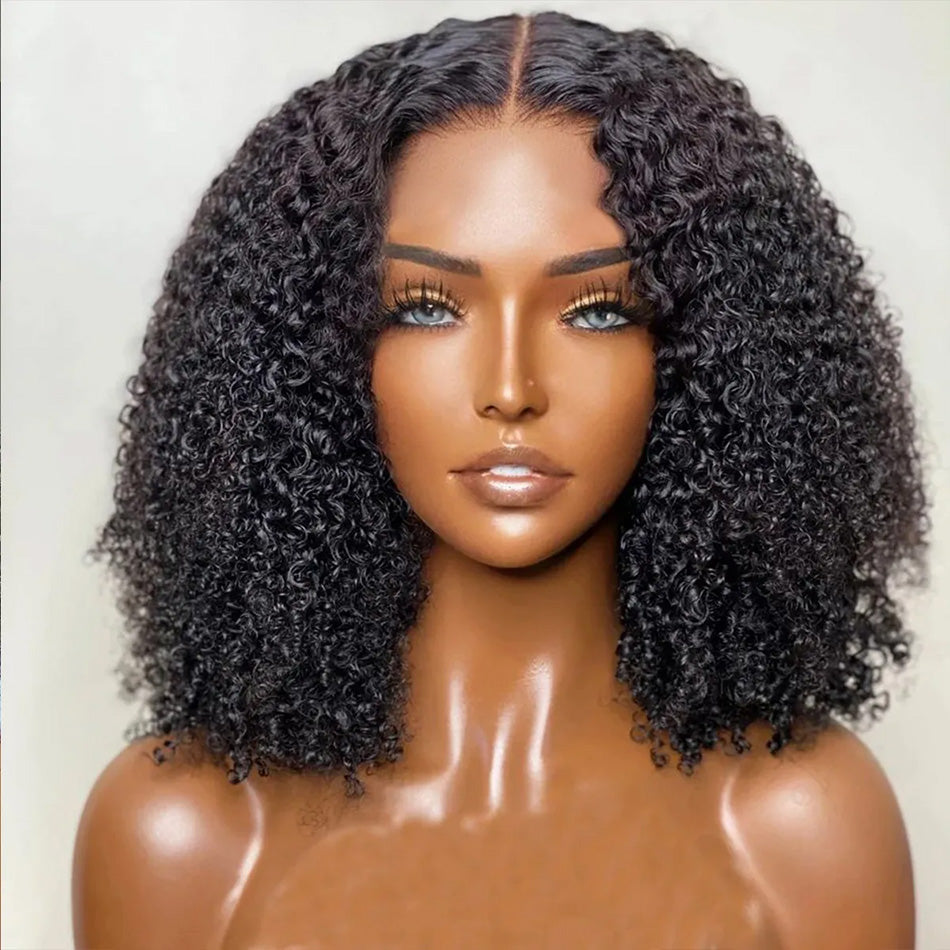 Transparent 13x6 Lace Front 6x5 Glueless Lace Closure Wig Curly Human Hair Wigs Ready To Wear
