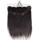 10A Straight Human Hair 3 Bundles With 13x4 Full Frontal Lace 100% Remy Human Hair