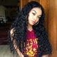 10A Water Wave Human Hair 3 Bundles With 5x5 Closure 100% Remy Human Hair