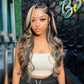 Highlight 1B/27# Trendy Colored 5x5 Glueless 5x5 13x6 Lace Front Closure Wig Ready To Wear Human Hair Wigs