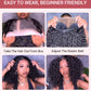 Big Retro Curly Wigs Double Drawn Weft Made 250% Density Human Hair Wigs