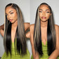 1B/27# Highlight Blonde Colored 5x5 13x6 Lace Front Closure Wig 6x5 Ready To Go Human Hair Wigs Straight