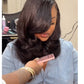 250% Density Elegant And Classy Side Part Inward Curl Layered Cut Design Glueless Lace Wig