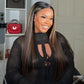 Highlight 1B/30# Colored 13x6 Lace Closure Front Wig 5x5 Glueless Ready To Go Human Hair Wig
