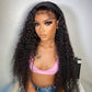 180% Density 5x5 13x4 Undetectable HD Full Lace Frontal Closure Curly Human Hair Wigs