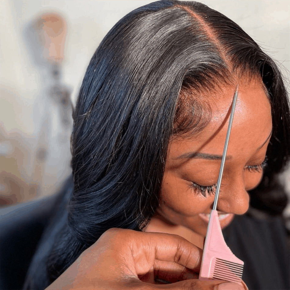 5x5 Glueless Lace Closure Ready To Wear Human Hair Wigs Body Wave