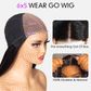 4/30# Highlight Brown Mixed Colored 13x6 Lace Front Bob Wigs Human Hair Glueless Wigs