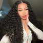 5x5 Lace Closure Glueless Deep Wave Ready To Go Human Hair Wigs