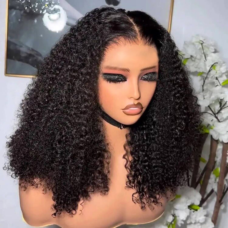 Part Max 9×6 M-Cap Glueless Lace Ready To Go Wig Kinky Curly Pre-Everything Ready To Wear Human Hair Wigs