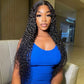 5x5 Glueless Lace Closure Wig Exotic Curly Ready To Wear Human Hair Wigs