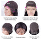 180% Density 5x5 13x4 Invisiable HD Full Lace Frontal Closure Body Wave Human Hair Wigs
