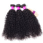 10A Jerry Curly Human Hair 3 Bundles With 5x5 Closure 100% Remy Human Hair