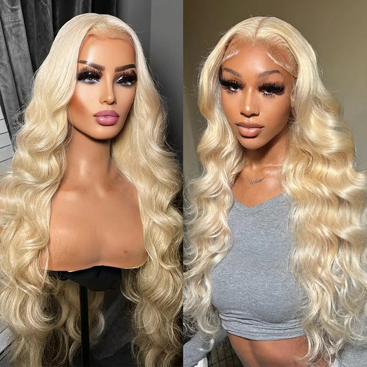 613 Blonde 180% 13x4 13x6 Lace Front Human Hair Wigs Body Wave 100% Remy Human Hair Frontal Wigs