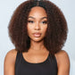 Chocolate Brown Colored 5x5 Glueless Curly Lace Wigs Ready To Wear