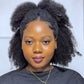 Afro Kinky Curly Seamless V-Part Wig
