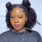 Afro Kinky Curly Seamless V-Part Wig