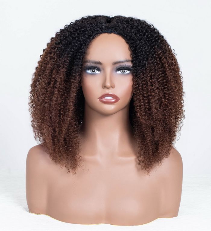Natural Curly Seamless V-Part Wig Can Be Weared No Leave Out, No Crochet