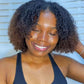 Natural Curly Ombre Brown Colored Seamless V-Part Wig,Can Be Weared No Leave Out, No Crochet