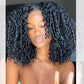 Big Retro Curly Wigs Double Drawn Weft Made 250% Density Human Hair Wigs