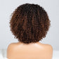 Brown Ombre Colored 5x5 Glueless Lace Wigs Ready To Wear