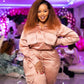 Star Style T4/30# Ombre Brown Colored Glueless Lace Wig Kinky Curly