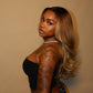 10A Double Drawn Customized Colored 250% Density 13x6 Lace Human Hair Wigs