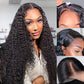5x5 Glueless Lace Closure Wig Exotic Curly Ready To Wear Human Hair Wigs