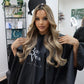 TOP 10A 250% Density Balayage Blonde And Brown 13x6 Lace Front Human Hair Wigs