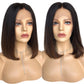 Ombre Brown Colored Short Bob 6x5 Wear And Go Glueless Lace Wig
