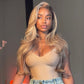 10A 250% Density Ombre P10/613 13x6 Lace Front Human Hair Wig Body Wave