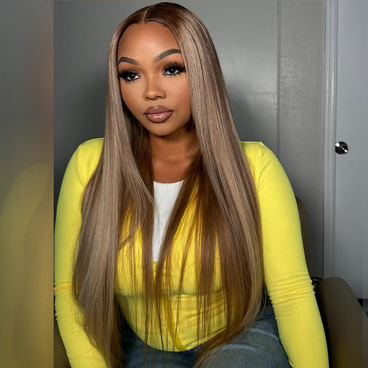 250% Density Customized Colored 13x6 Lace Human Hair Wigs