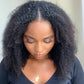 Kinky Curly Seamless V-Part Wig