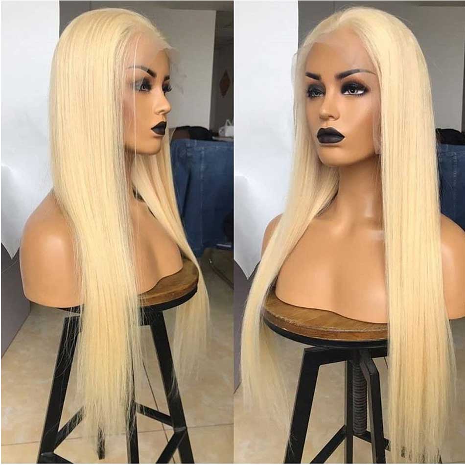 613 Blonde 180% 13x4 13x6 Lace Front Human Hair Wigs Straight 100% Remy Human Hair Frontal Wigs