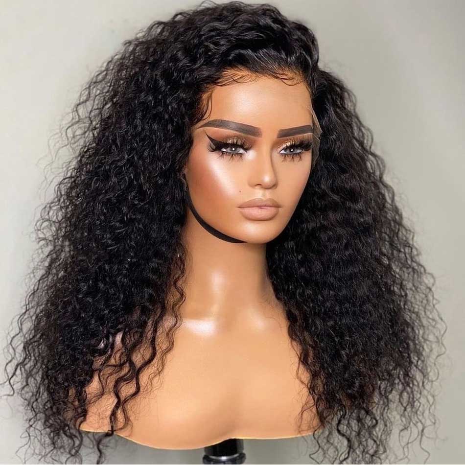 180% 13x4 13x6 Lace Front Human Hair Wigs Water Wave 100% Remy Human Hair Frontal Wigs