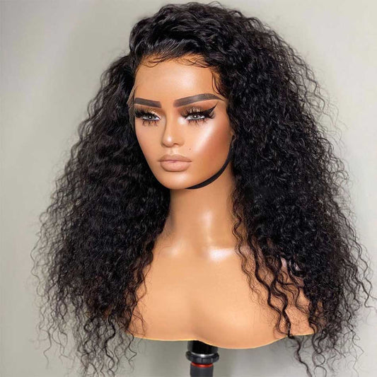 180% 13x4 13x6 Lace Front Human Hair Wigs Water Wave 100% Remy Human Hair Frontal Wigs